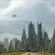 Illustration for article titled Strange worlds and thrilling companions: A new book collects stunning science fiction art